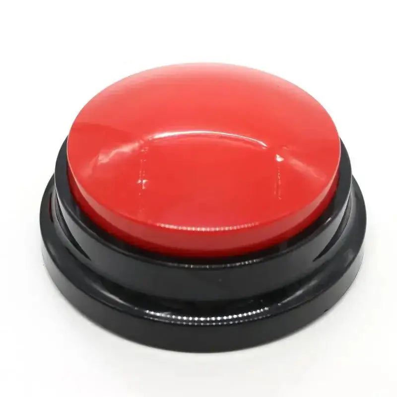 Dog Cat Communication Buttons Voice Recording Button for Pet Training Buzzer 30 Second Record Playback Interactive Pet Toys Fellnasenliebe123