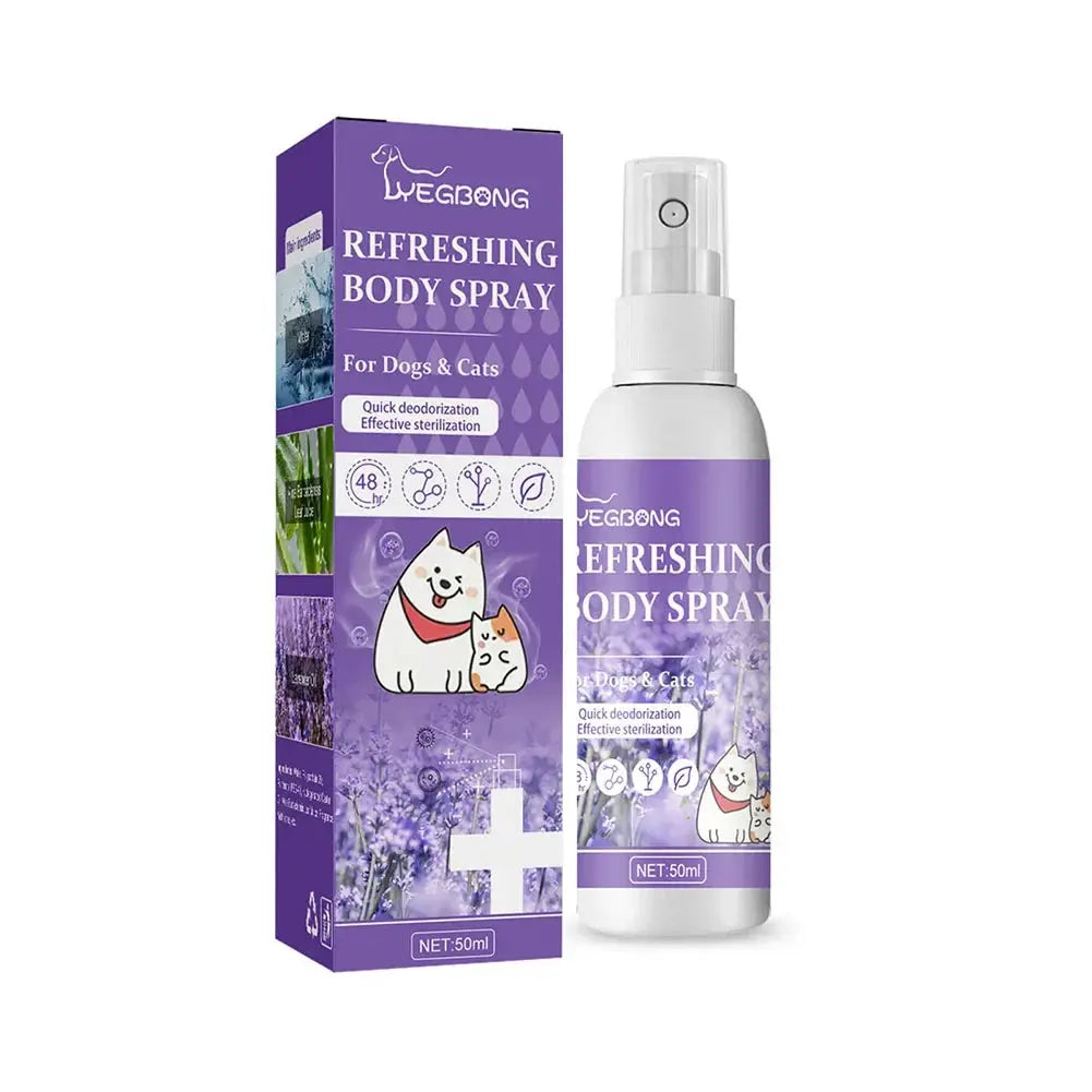 Lavendelöl Hund Deodorant Spray langlebige Welpen Katzen Hunde für stinkende desodor ie rende Parfüm Spray entfernen Geruch frische Luft Fellnasenliebe123