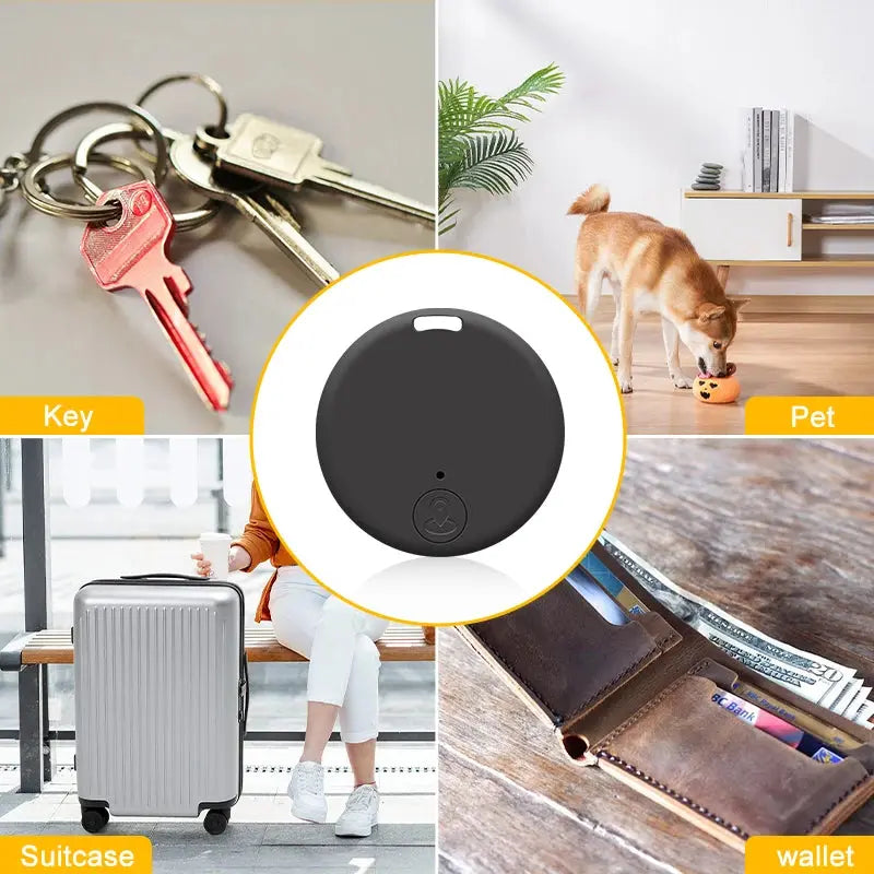 Mini GPS Tracker Gerät Anti-Verloren Erinnerung Für Haustier Kinder Tasche Schlüssel Brieftasche Smart Bluetooth Verbunden IOS/Android App finder Locator Fellnasenliebe123