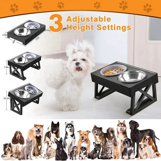 Ergonomischer Futternapf mit 15° Neigungswinkel für gesunde Hundehaltung