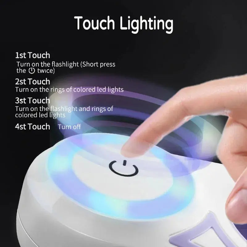 Einziehbare LED-Hundeleine mit Licht für Welpen, kleine, mittelgroße und große Hunde, Katzen, Haustiergeschirr, Gurte, Halsband, Zubehör, 3 m, 5 m Roulette Fellnasenliebe123
