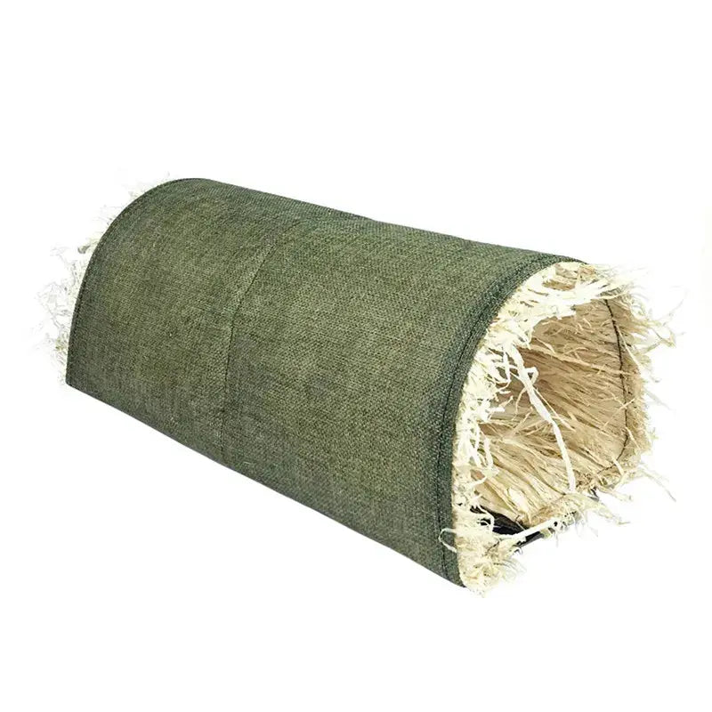Faltbare gewebte Kaninchenkäfige, Haustiere, Hamster, Meerschweinchen, Hase, Gras, Kauspielzeug, Matte, Haus, Bettnester für kleine Tiere, Kaninchen-Zubehör Fellnasenliebe123