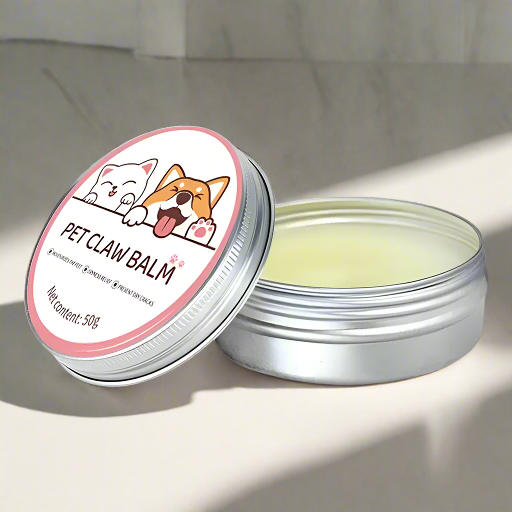 Paw care balm; protective cream for cat and dog paws, moisturizing cream for pets' noses
