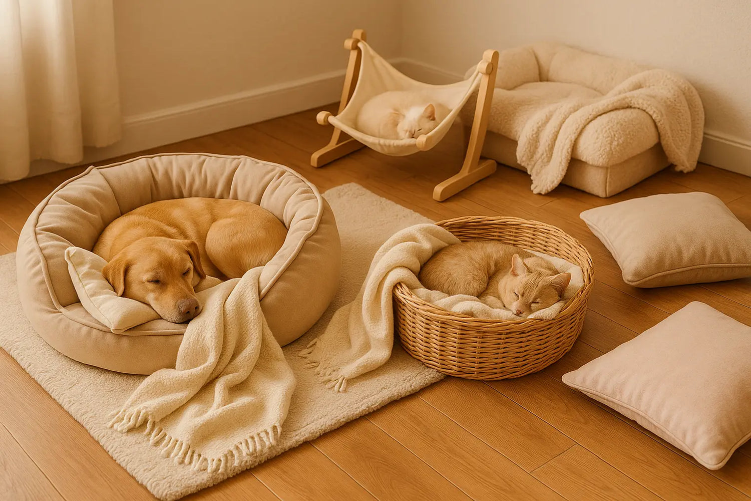 Kuschelige Schlafplätze - Fellnasenliebe123