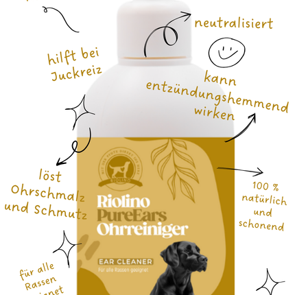 Riolino PureEars– Sanfte Reinigung für empfindliche Ohren
