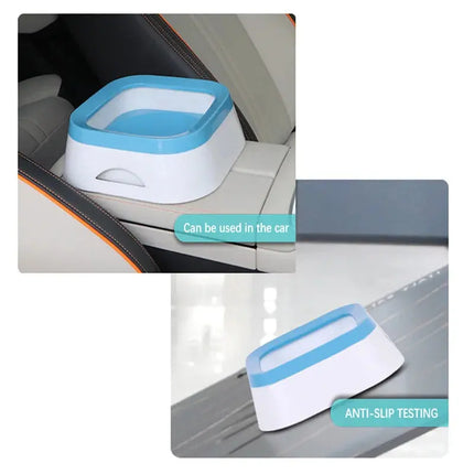 Anti-spritzwasser Schüssel Für Hunde 1L Große Kapazität Trinker Trinknäpfe Hund Waterer Für Welpen Katze Haustier Zubehör Fellnasenliebe123