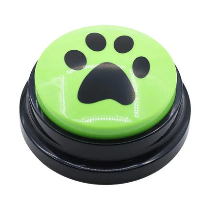 Dog Cat Communication Buttons Voice Recording Button for Pet Training Buzzer 30 Second Record Playback Interactive Pet Toys Fellnasenliebe123