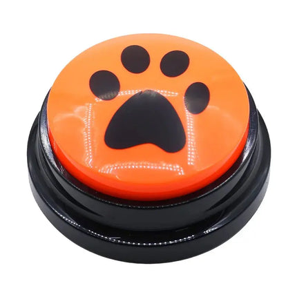 Dog Cat Communication Buttons Voice Recording Button for Pet Training Buzzer 30 Second Record Playback Interactive Pet Toys Fellnasenliebe123