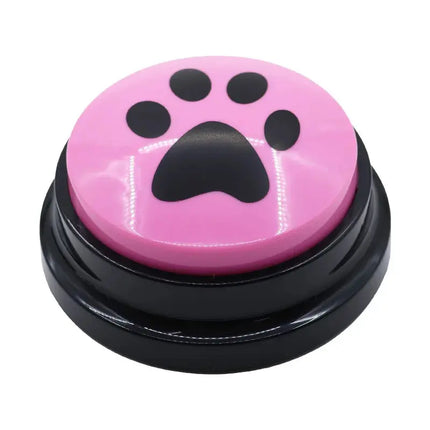 Dog Cat Communication Buttons Voice Recording Button for Pet Training Buzzer 30 Second Record Playback Interactive Pet Toys Fellnasenliebe123