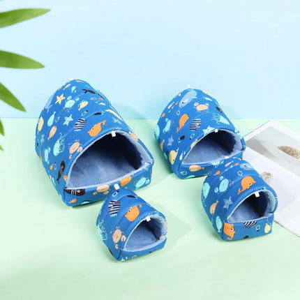 Schlafnest Meerschweinchen Warm Kuschelig Waschbar