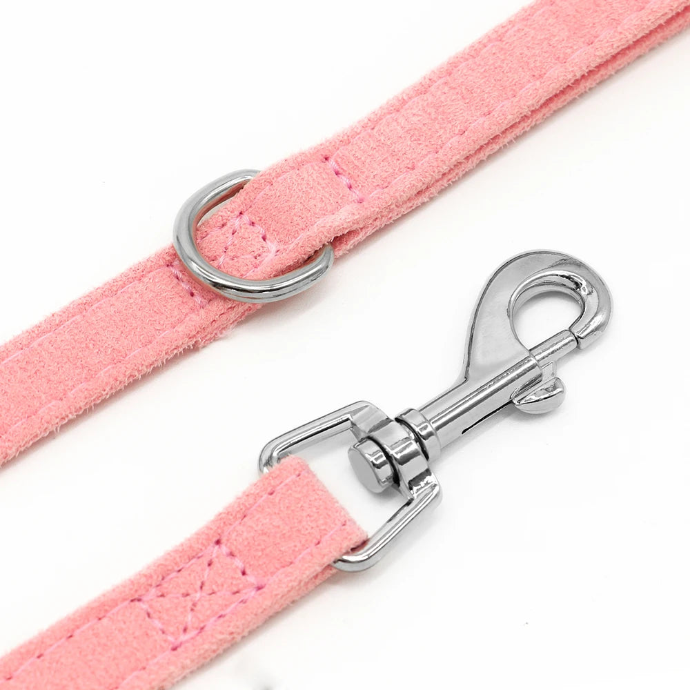 Premium Strass-Hundegeschirr mit Leine - Weiche Weste für kleine Hunde & Katzen