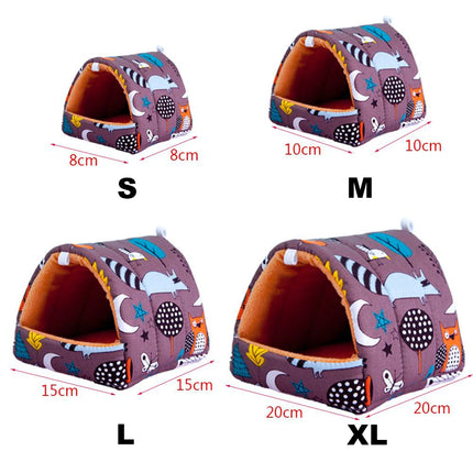 Schlafnest Meerschweinchen Warm Kuschelig Waschbar