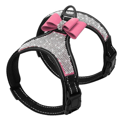 Hundegeschirr Reflektierend Strass, Nylon Weste