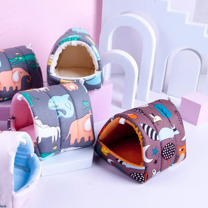 Schlafnest Meerschweinchen Warm Kuschelig Waschbar