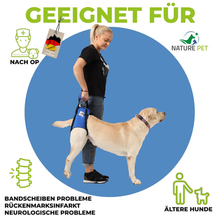Hunde Tragehilfe hinten