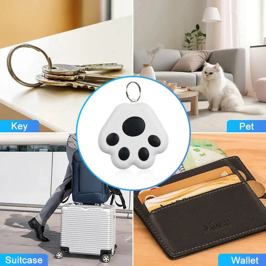 Intelligenter Mini-GPS-Tracker, Bluetooth, Anti-Verlust-Gerät für Kindertaschen, Haustier-Locator mit iOS/Android-Kompatibilität Fellnasenliebe123