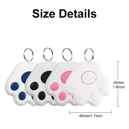 Intelligenter Mini-GPS-Tracker, Bluetooth, Anti-Verlust-Gerät für Kindertaschen, Haustier-Locator mit iOS/Android-Kompatibilität Fellnasenliebe123