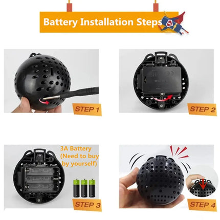 Interaktives Hundespielzeug, springender Giggle, schüttelnder Ball, Hunde-Plüschtier, elektronisch, vibrierend - Fellnasenliebe123