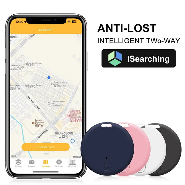 Mini GPS Tracker Gerät Anti-Verloren Erinnerung Für Haustier Kinder Tasche Schlüssel Brieftasche Smart Bluetooth Verbunden IOS/Android App finder Locator Fellnasenliebe123