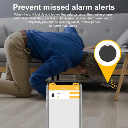 Mini GPS Tracker Gerät Anti-Verloren Erinnerung Für Haustier Kinder Tasche Schlüssel Brieftasche Smart Bluetooth Verbunden IOS/Android App finder Locator Fellnasenliebe123