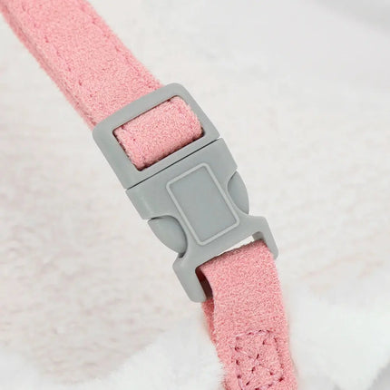 Premium Strass-Hundegeschirr mit Leine - Weiche Weste für kleine Hunde & Katzen - Fellnasenliebe123