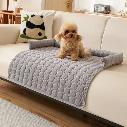 Rutschfeste Hundebettdecke und Haustierdecke, Sofa, Haustierbett, Matte, Auto, Matratzenschoner, Möbel, Couchbezug, 1 Stück Fellnasenliebe123