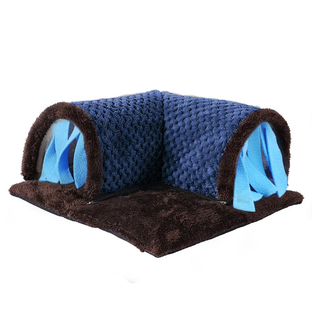 Meerschweinchen Tunnelbett Fleece Waschbar