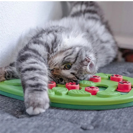 Katzen Leckerli-Puzzle Rainy Day – Intelligenzspielzeug