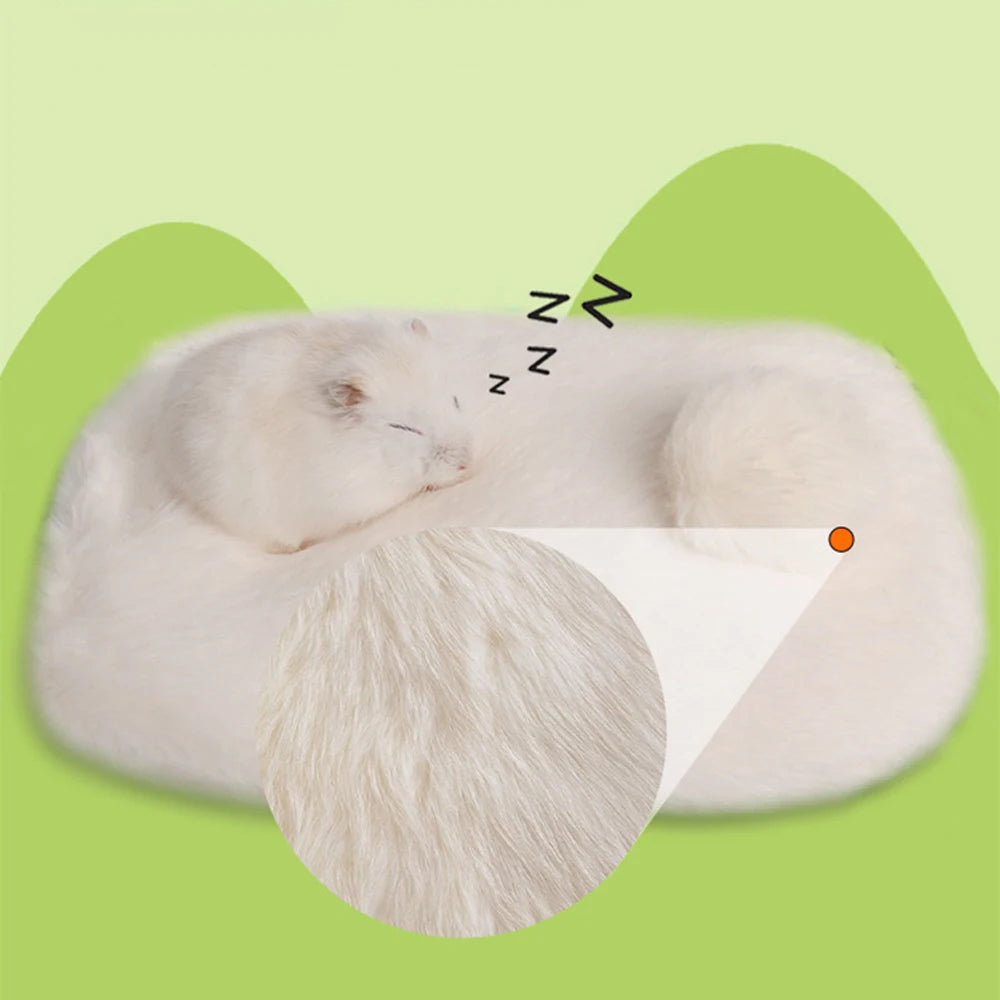 Herbst Winter Warme Kleine Matte Kaninchen Chinchilla