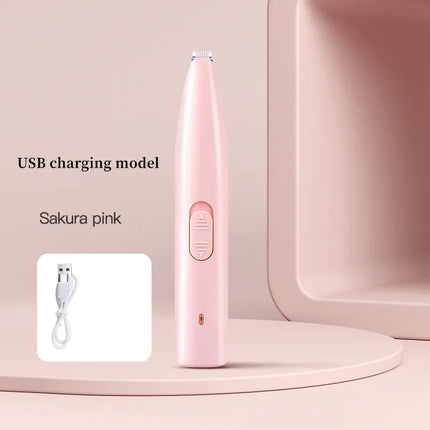 Pfoten Haar-Trimmer USB Leise 360-Grad für Hunde und Katzen Wiederaufladbar