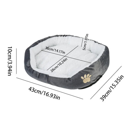 Hundebett, Katzenbett, geeignet für kleine Hunde, Katzen - Fellnasenliebe123