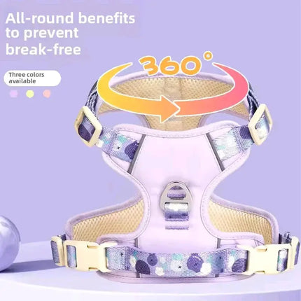 Einstellbare Hund Sommer Weste Stil Haustier Geschirr Atmungsaktive Hund Gehen Leine Mit Reflektierende Riemen Für Welpen Hund Outdoor Liefert Fellnasenliebe123