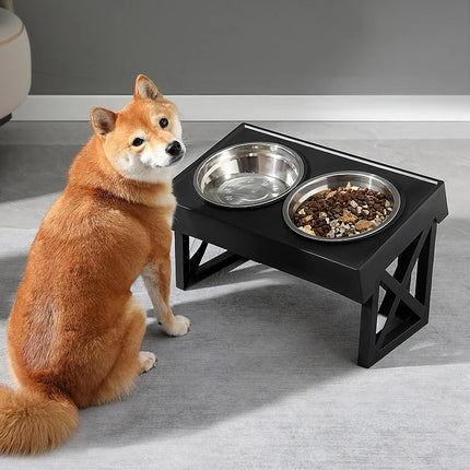 Hundenapf Höhenverstellbar Ergonomisch Anti-Schling