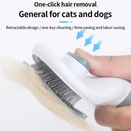 Dog brush, cat comb, for dogs and cats