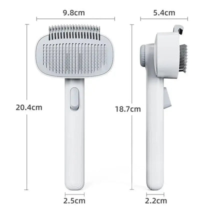 Magic Pet Grooming Brush – müheloser Knotenentferner und Haarsammler, schmerzloses Entwirren für Katzen und Hunde mit dickem Fell Fellnasenliebe123
