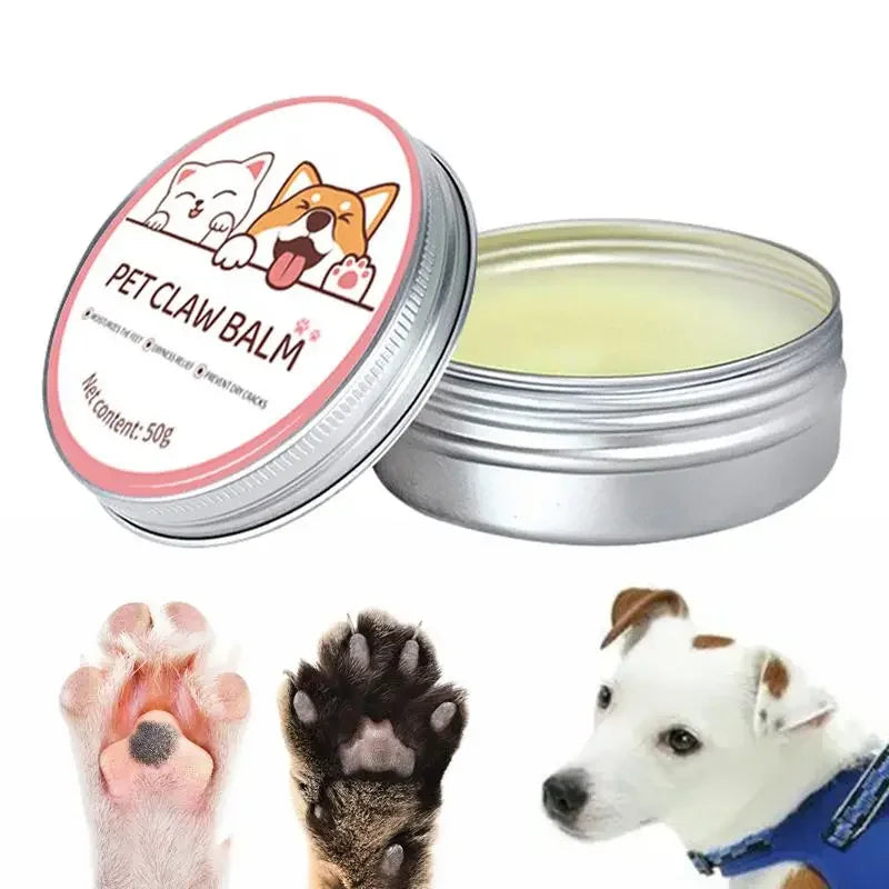 Paw care balm; protective cream for cat and dog paws, moisturizing cream for pets' noses 