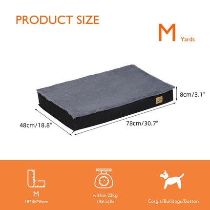 Orthopädisches Hundebett für große Hunde – Waschbar & Bequem