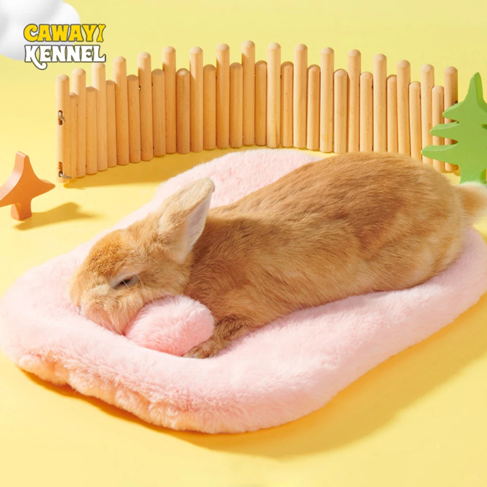 Herbst Winter Warme Kleine Matte Kaninchen Chinchilla