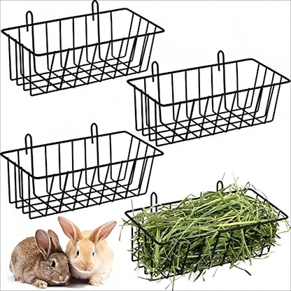 Kaninchenfutterkorb, Heufutterspender, Tierfutterbehälter