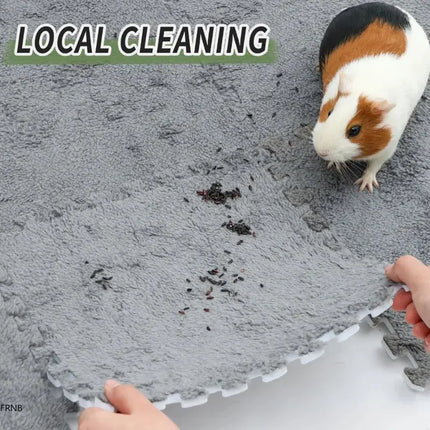 30*30 cm 1-10 Stücke Haustier Wärmekissen EVA Schaum, Weiche Schlafmatte Kaninchen, Meerschweinchen - Fellnasenliebe123