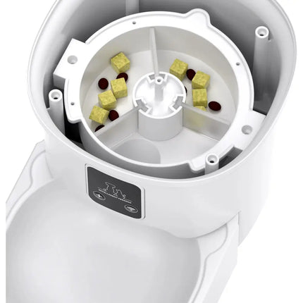 4L WIFI-Taste, automatischer Katzenfutterspender, intelligenter Futterspender für Katzen und Hunde, intelligenter Futterspender für Katzen, Futterspender für Haustiere (kein 5 V, 1 A-Stecker) Fellnasenliebe123