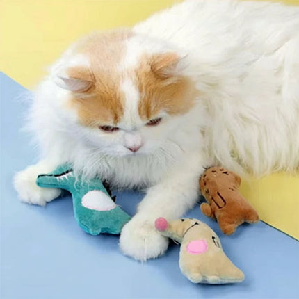 Katzenminze Plüschtier Beruhigend Anti-Biss