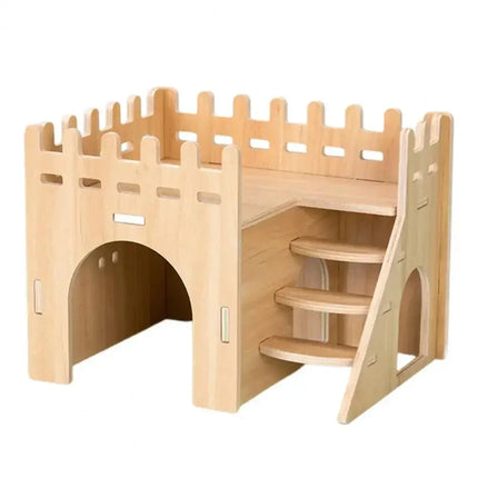 Haustier Hamster Spielzeug Holz Brücke Wippe Schaukel Spielzeug Kleine Tier Aktivität Klettern Spielzeug DIY Hamster Käfig Zubehör Fellnasenliebe123