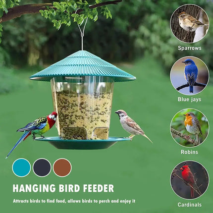 Vogel Feeder Automatische Fuß Fütterung Werkzeug Outdoor Vogel Feeder Hängende Mutter Fütterung Mehrere Loch Dispenser Halter Lebensmittel Container Fellnasenliebe123