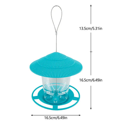 Vogel Feeder Automatische Fuß Fütterung Werkzeug Outdoor Vogel Feeder Hängende Mutter Fütterung Mehrere Loch Dispenser Halter Lebensmittel Container Fellnasenliebe123