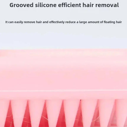 Silikon-Haustierkamm für Kaninchen & Kleintiere - Sanfte Fellpflege-Bürste - Fellnasenliebe123