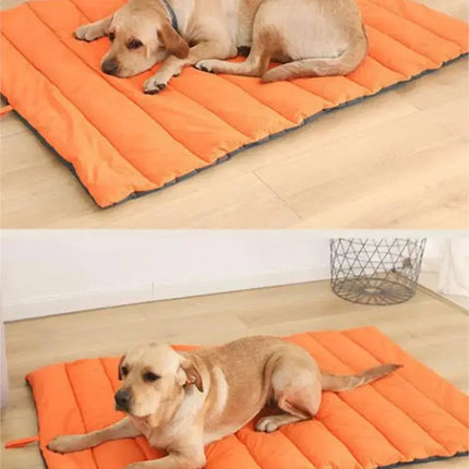 Wasserdichte Haustiermatte 110x70cm - Faltbare Outdoor-Matte für Hunde & Katzen - Fellnasenliebe123