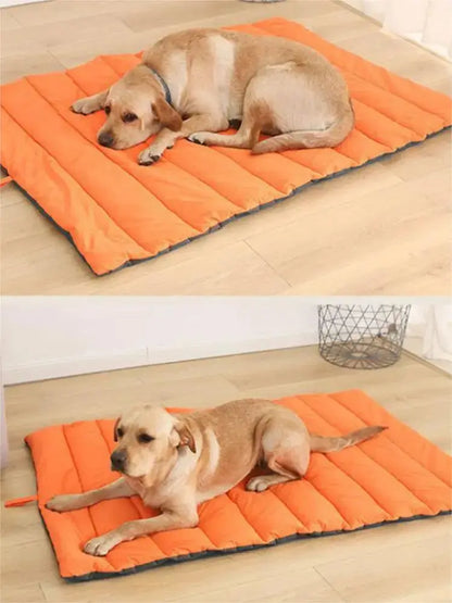 Wasserdichte Haustiermatte 110x70cm - Faltbare Outdoor-Matte für Hunde & Katzen - Fellnasenliebe123