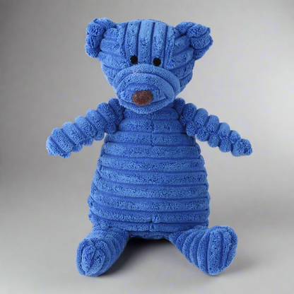 Corduroy dog ​​toys for small and large dogs, animal plush squeaky toys for dogs