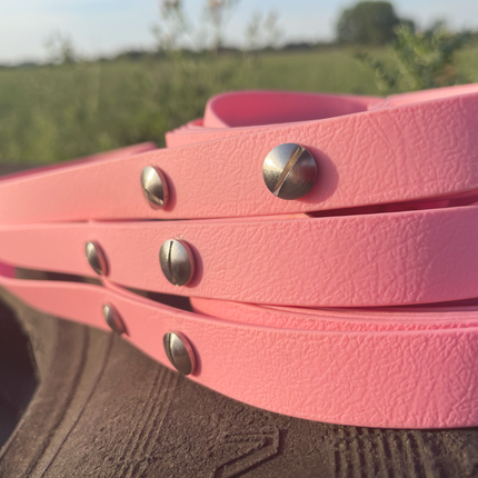 Hundeleine UM'S ECK (1,50 m) aus BioThane®/POP - Band